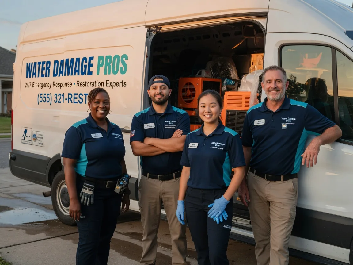 Water Damage Restoration company in Mellette, SD